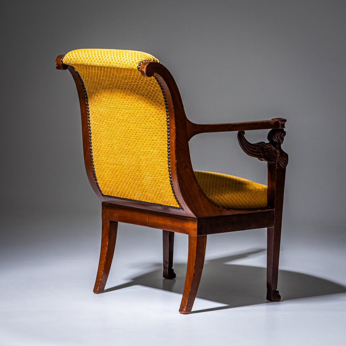 Ensemble de sièges Empire, estampillé Henri Jacob (Maître 1779), France, début du XIXe siècle-photo-6