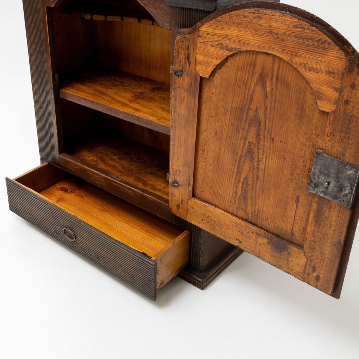 Petite armoire suspendue, XVIIIe siècle-photo-3