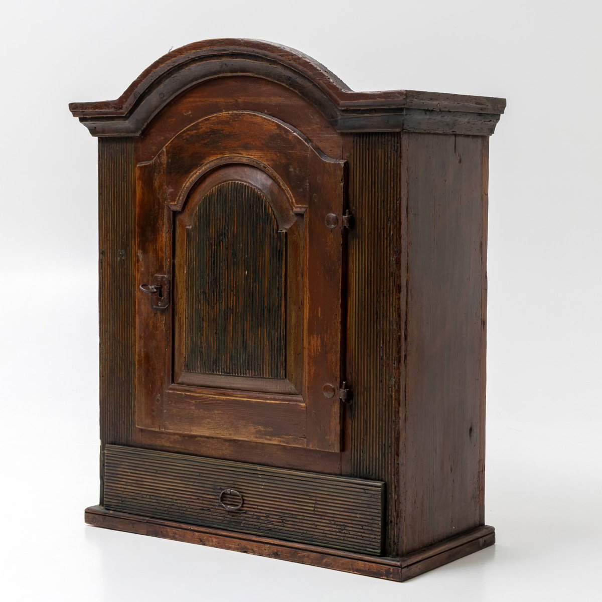 Petite armoire suspendue, XVIIIe siècle-photo-1