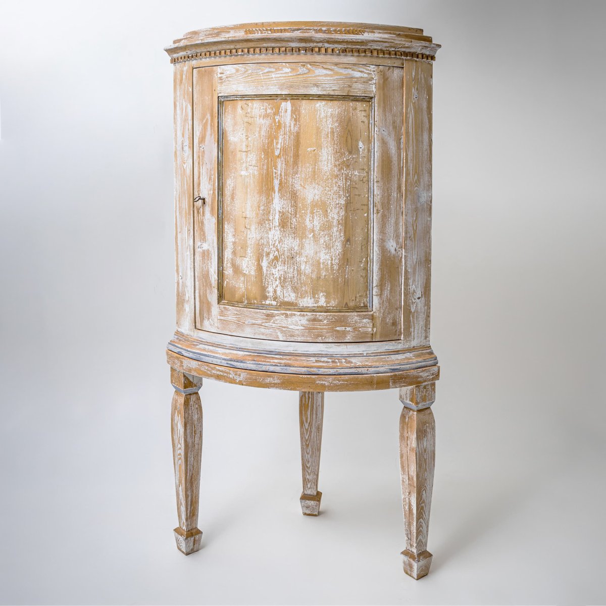 Neoclassical Corner Cabinet, 19th Century-photo-3
