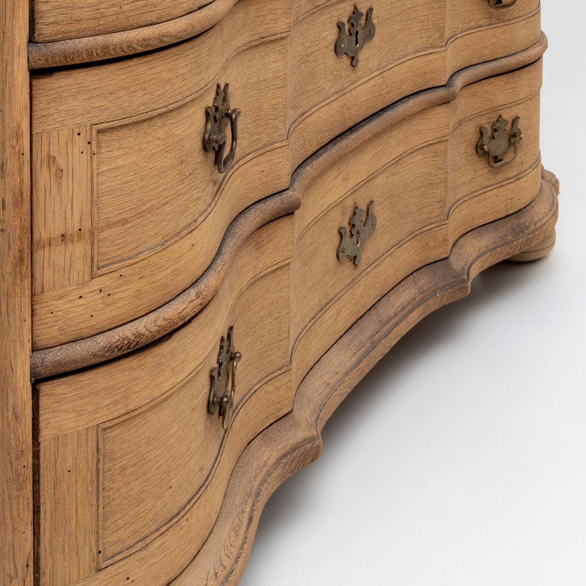 Baroque Softwood Chest Of Drawers, Mid-18th Century-photo-5