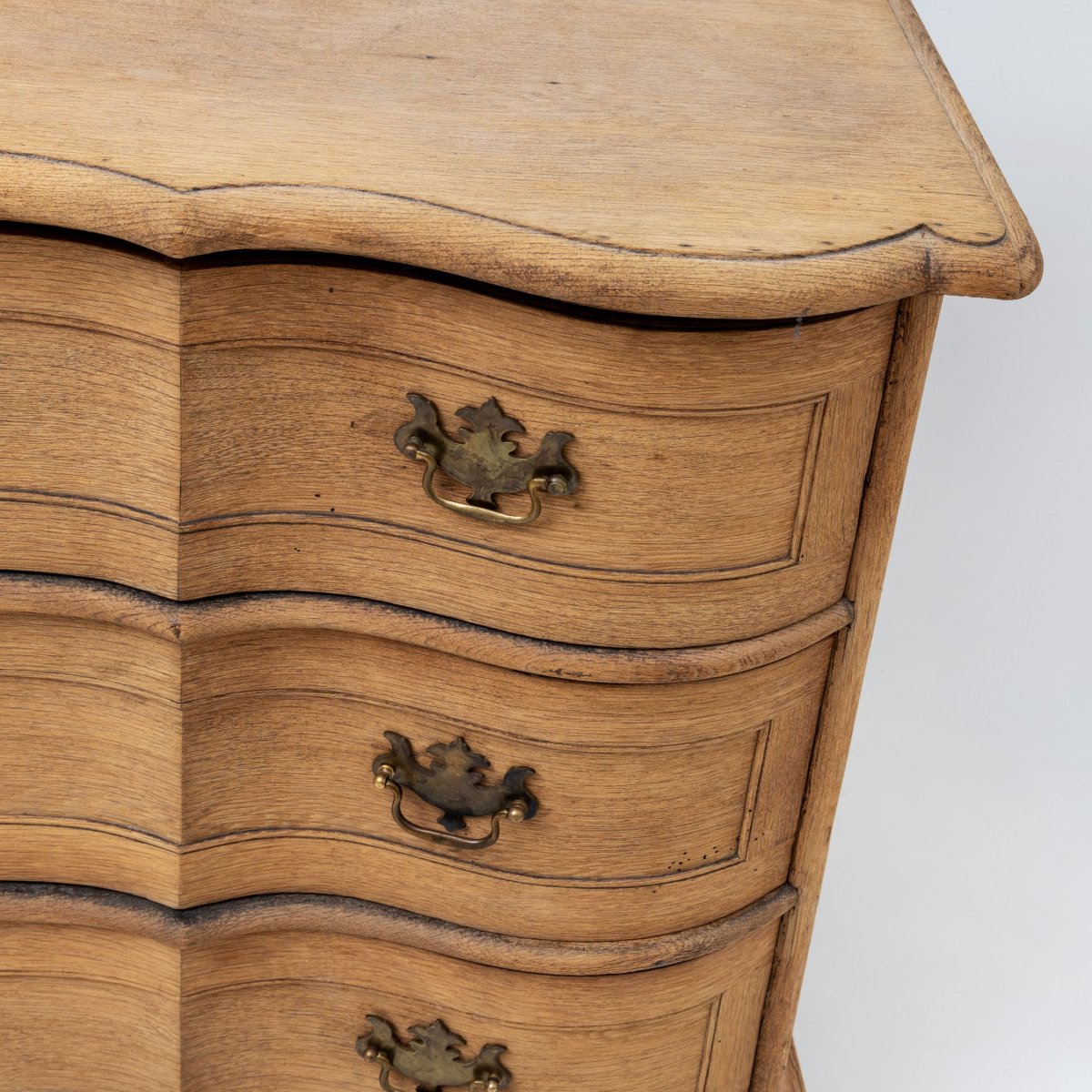 Baroque Softwood Chest Of Drawers, Mid-18th Century-photo-6