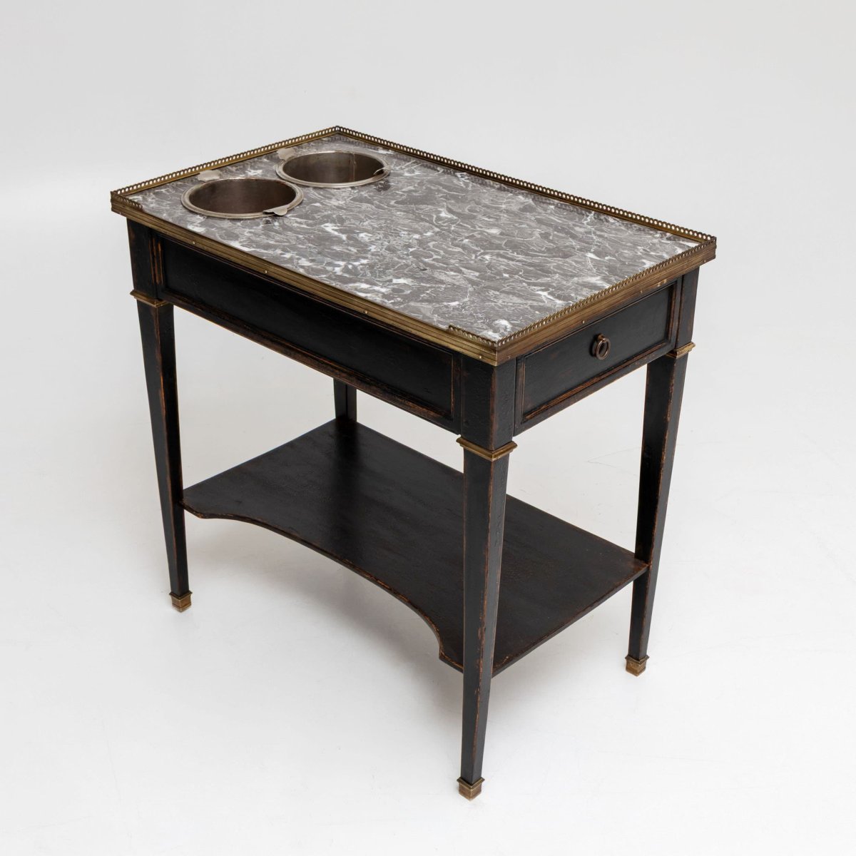 Champagne Bucket Side Table, 20th Century-photo-5