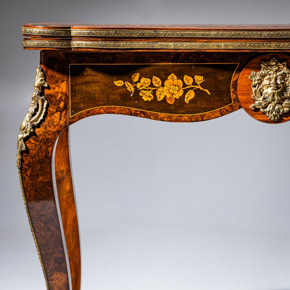 Table de jeu Napoléon III, France, fin du XIXe siècle-photo-2