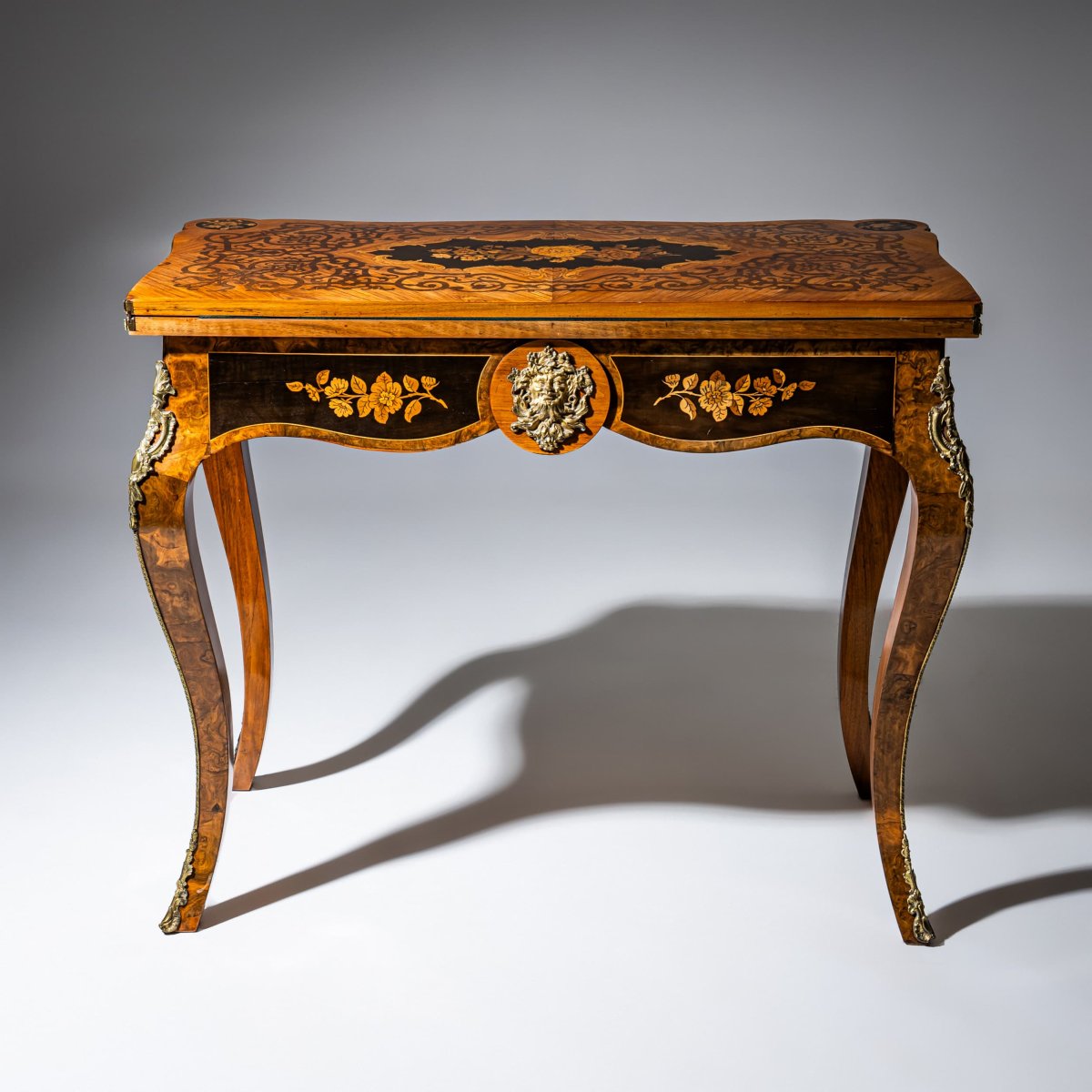 Table de jeu Napoléon III, France, fin du XIXe siècle-photo-8
