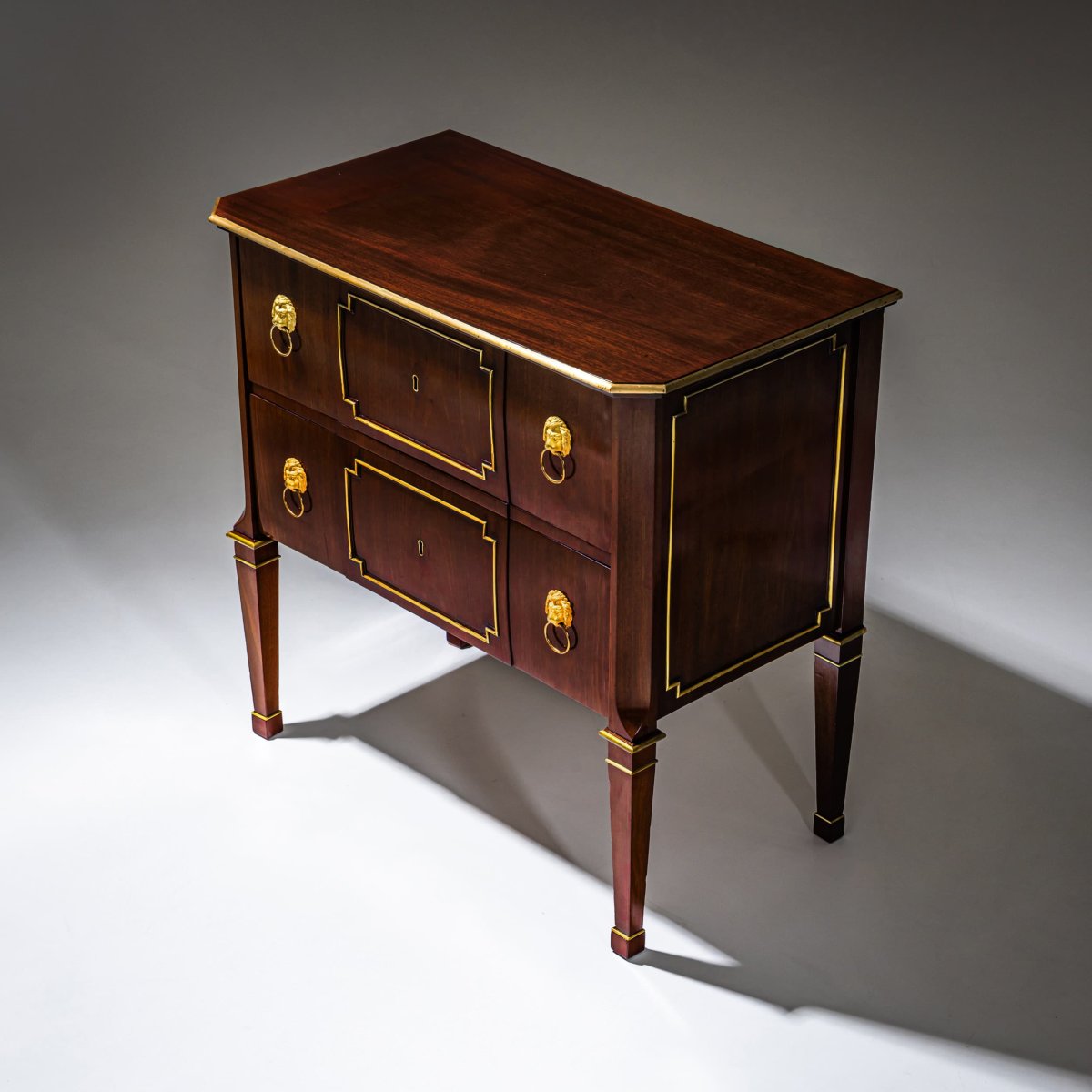 Commode néoclassique, Allemagne de l'Ouest, vers 1800-photo-8