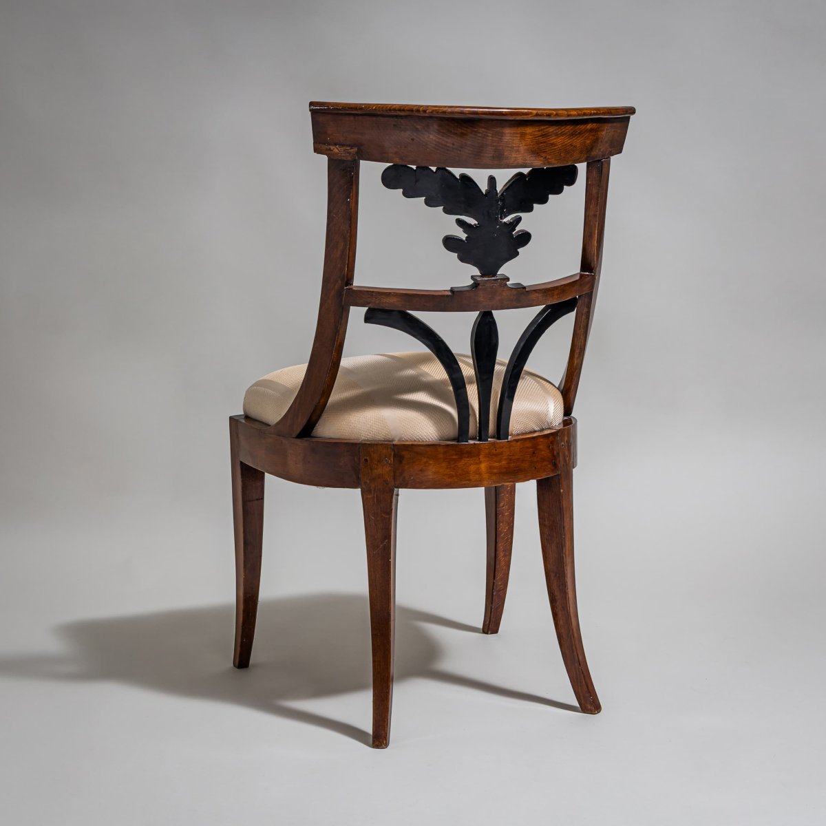 Chaise d'appoint de style Biedermeier, Allemagne centrale, vers 1835-1840-photo-2