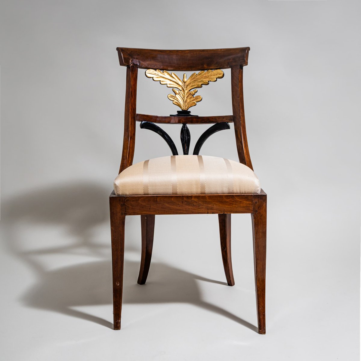 Chaise d'appoint de style Biedermeier, Allemagne centrale, vers 1835-1840-photo-2
