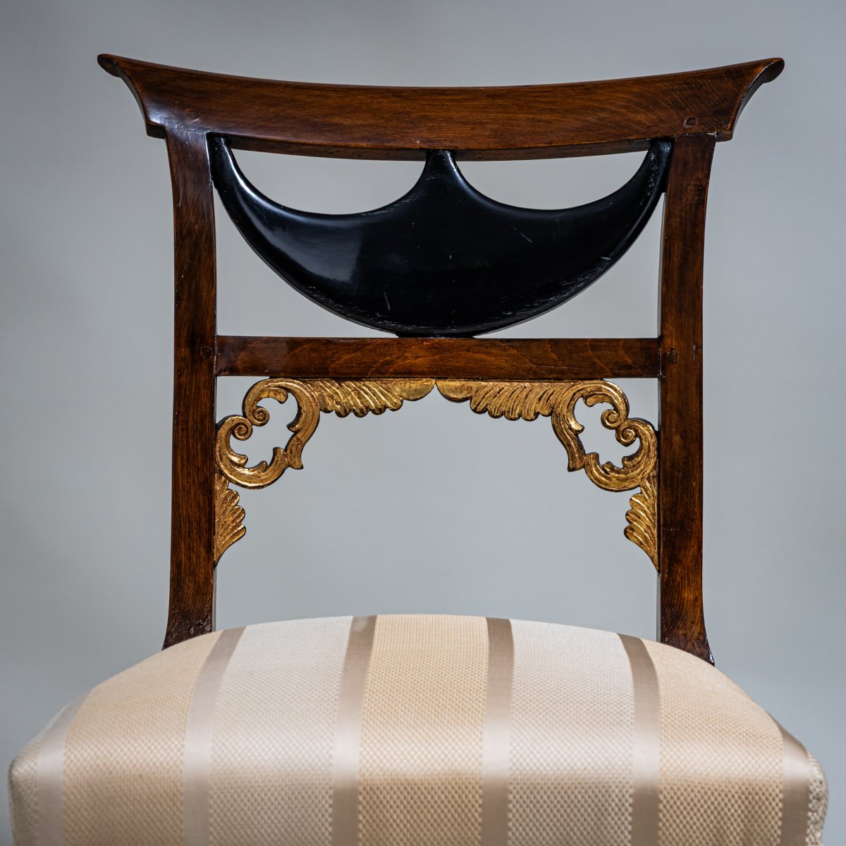 Paire de chaises d'appoint de style Biedermeier, Allemagne centrale, vers 1835-1840-photo-4