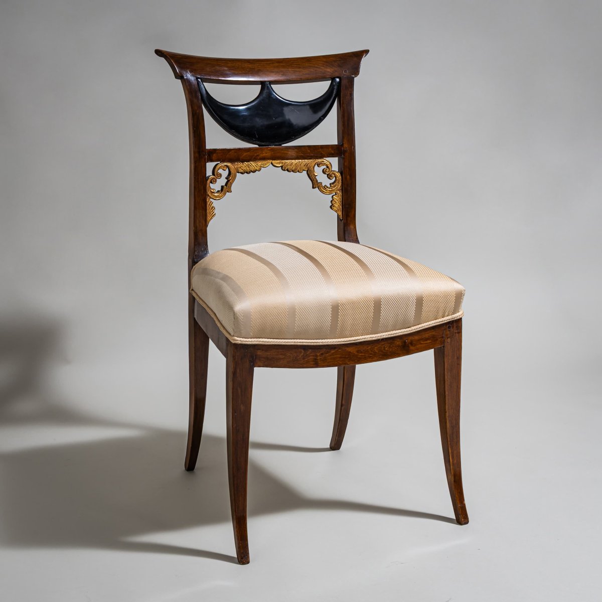 Paire de chaises d'appoint de style Biedermeier, Allemagne centrale, vers 1835-1840-photo-6