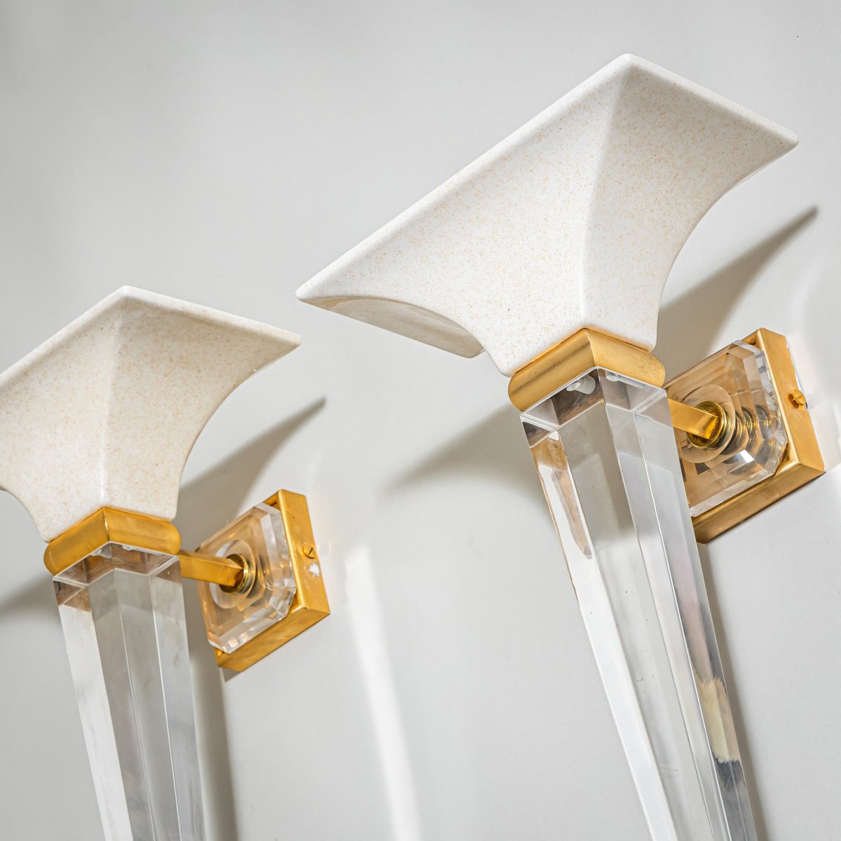 Pair Of Sigma L2 Wall Sconces, Italy, Late 20th / Early 21st Century-photo-2