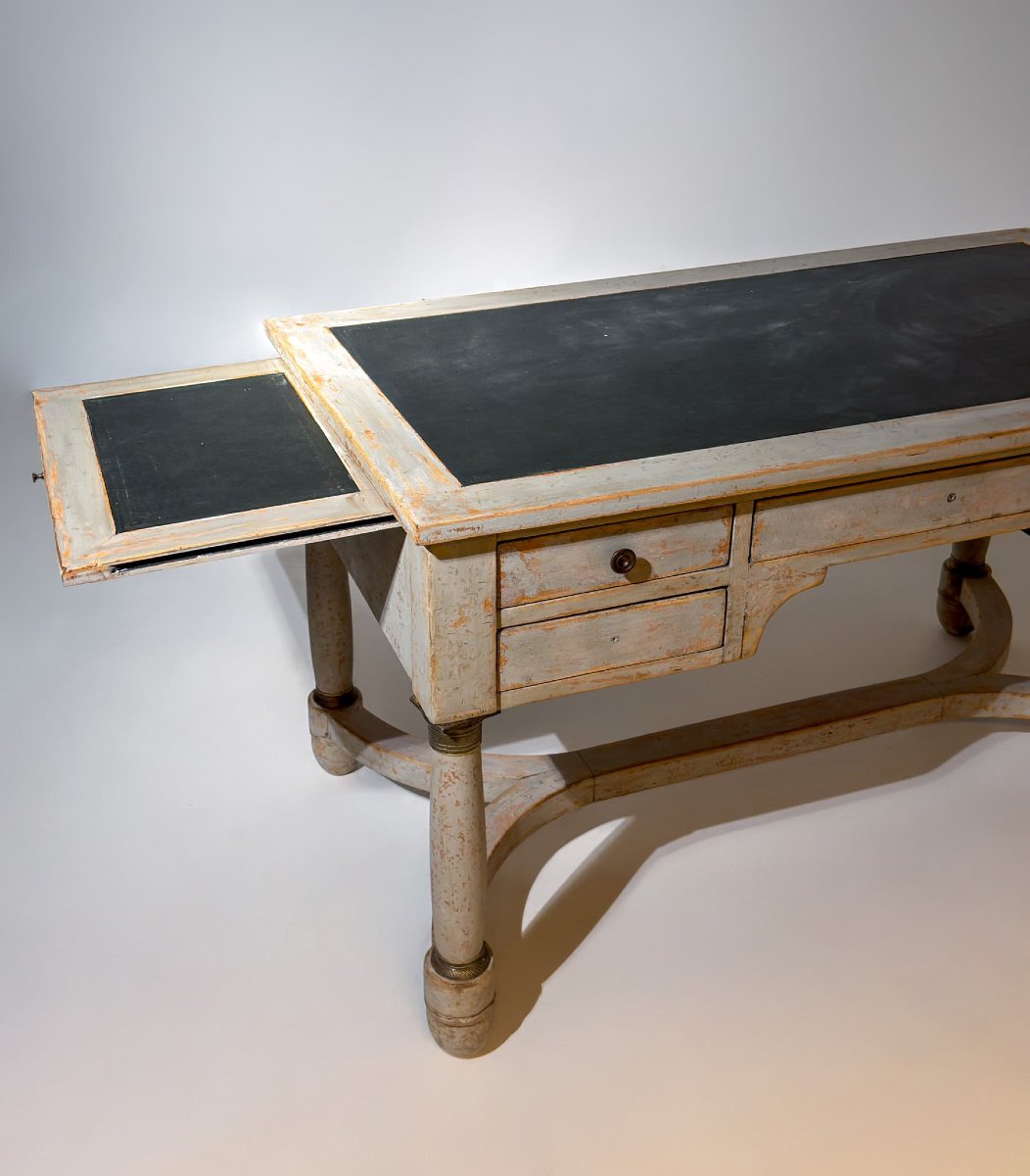 Charles X Style Desk, France, 20th Century-photo-2