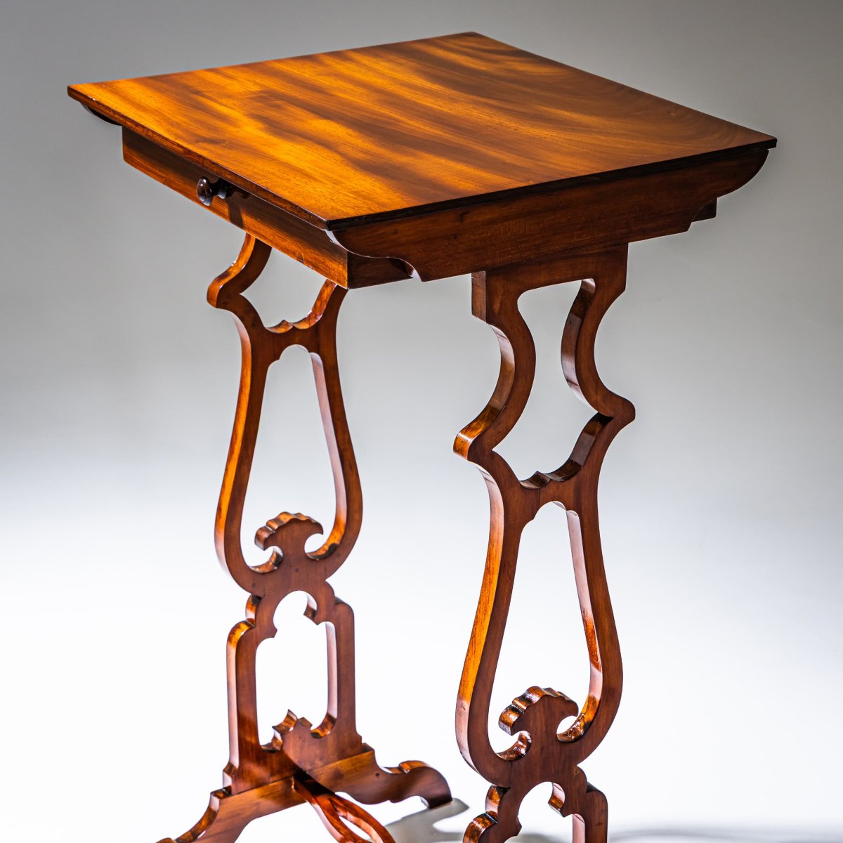 Table d'appoint de style Biedermeier, vers 1840-photo-3