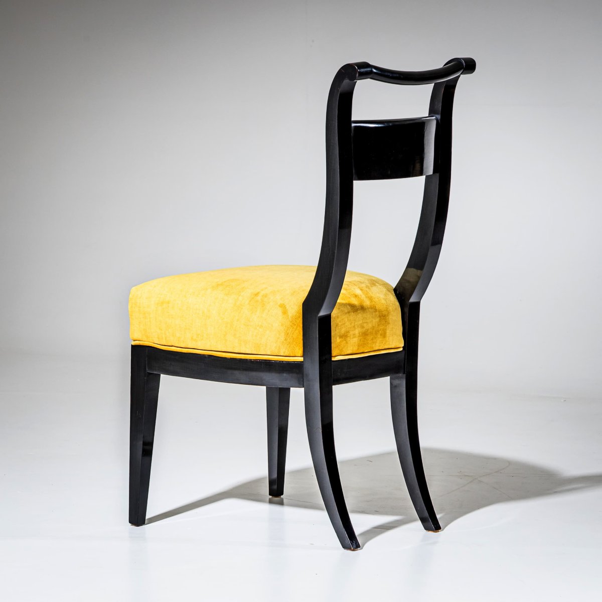 Set Of Eight Biedermeier-style Dining Chairs, Early 19th Century-photo-7