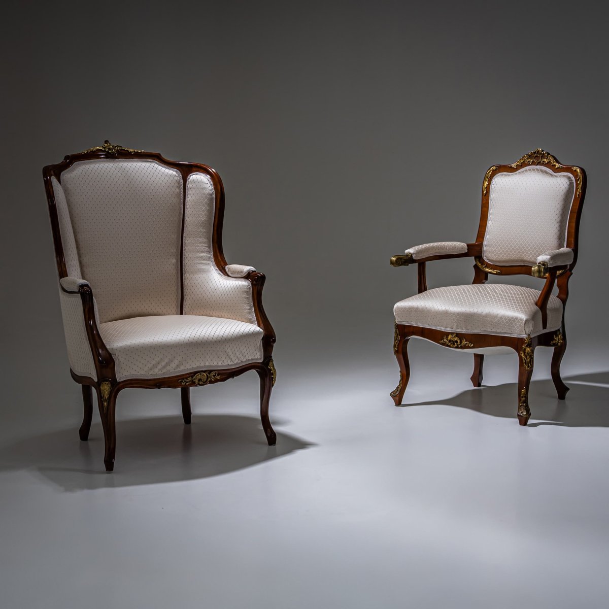 Fauteuil de style Louis XV, Dresde / Allemagne, vers 1880-photo-1