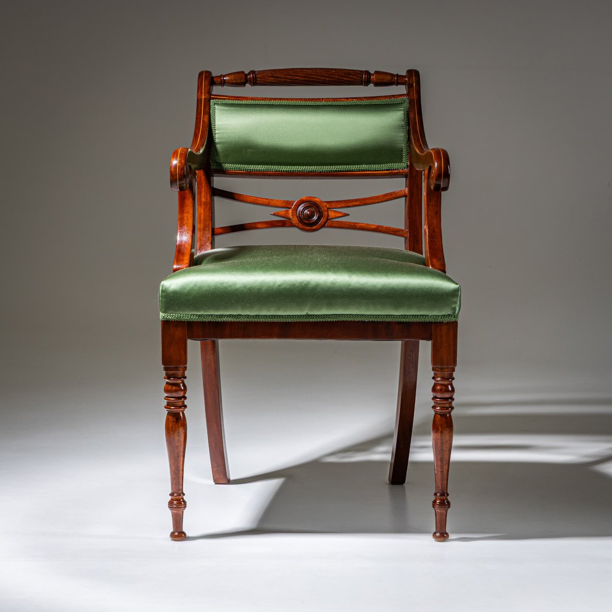 Biedermeier Armchair, 1830s-photo-2