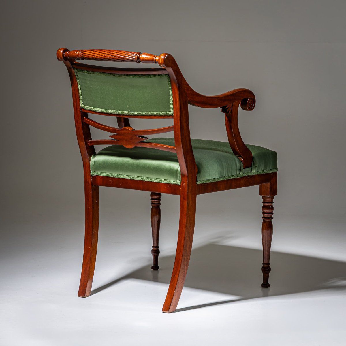 Biedermeier Armchair, 1830s-photo-4