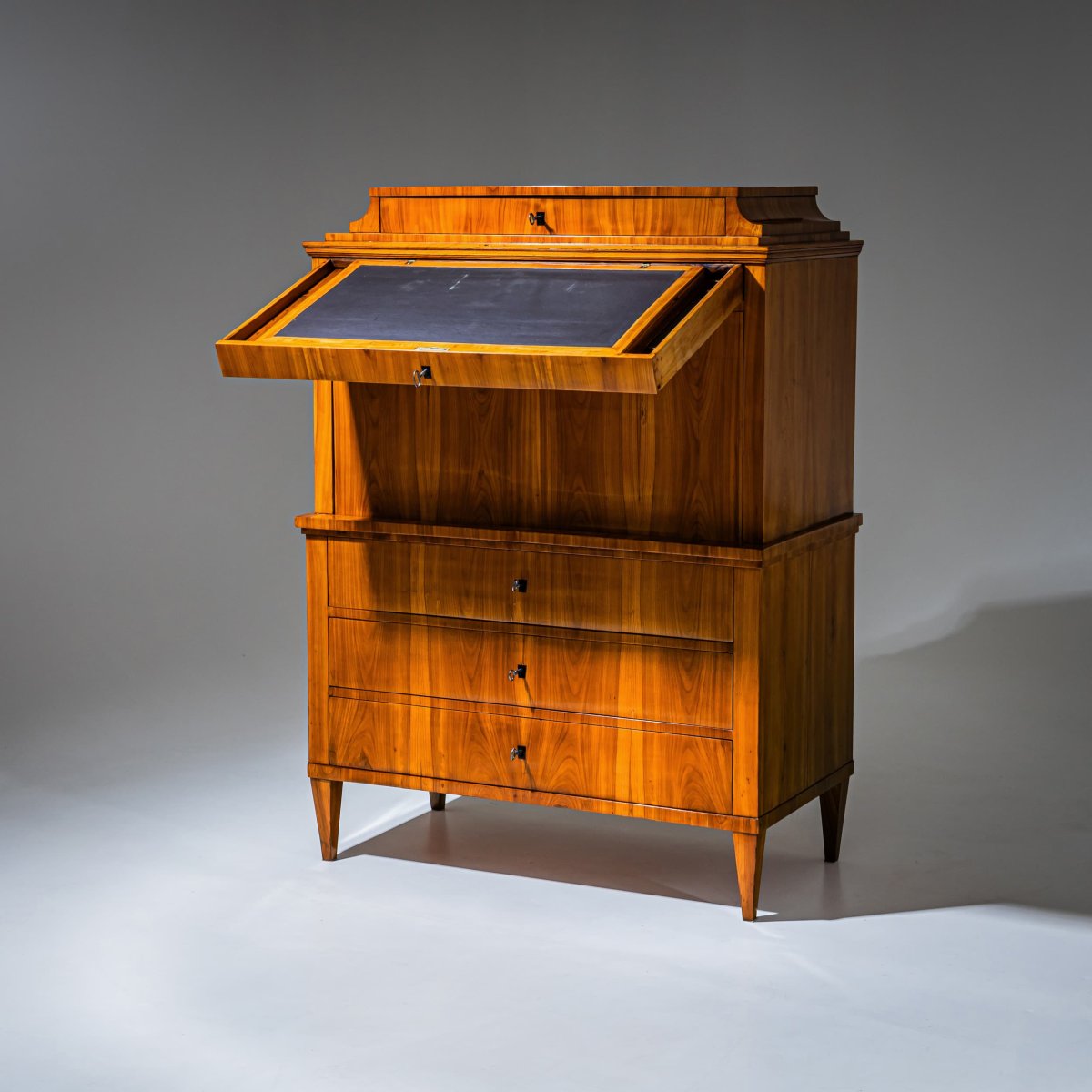 Biedermeier-style Cherrywood Writing Desk, Germany, Circa 1820-photo-4