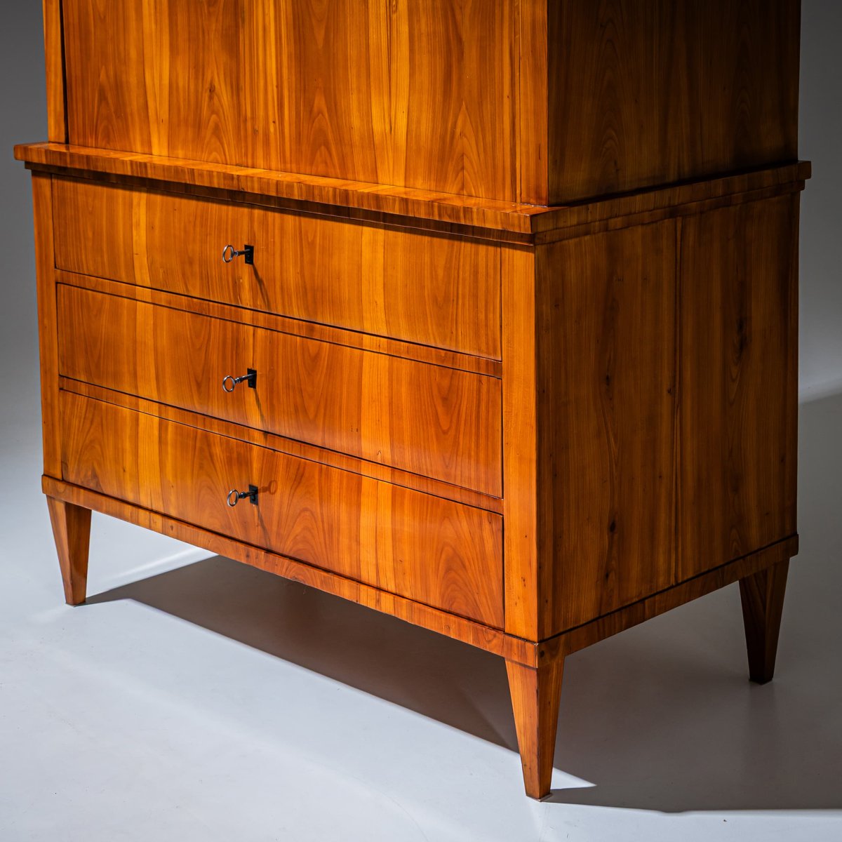 Biedermeier-style Cherrywood Writing Desk, Germany, Circa 1820-photo-5
