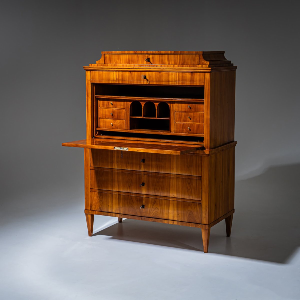 Biedermeier-style Cherrywood Writing Desk, Germany, Circa 1820