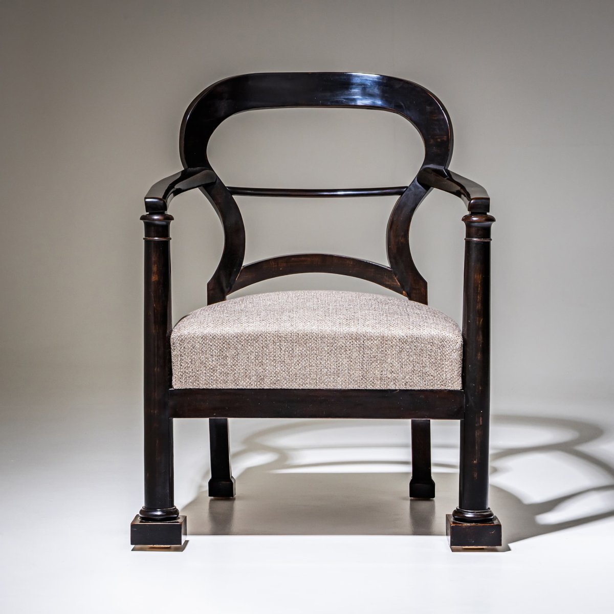 Pair Of Biedermeier Armchairs, Austria, Circa 1830-photo-2