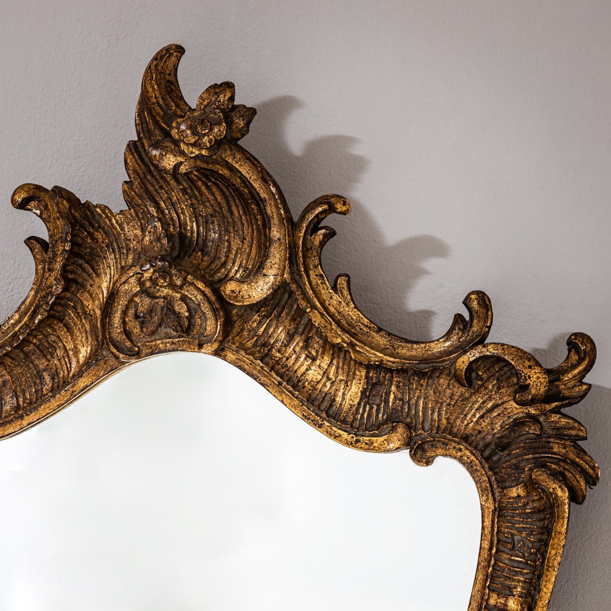 Miroir de style rococo, vers 1900-photo-2