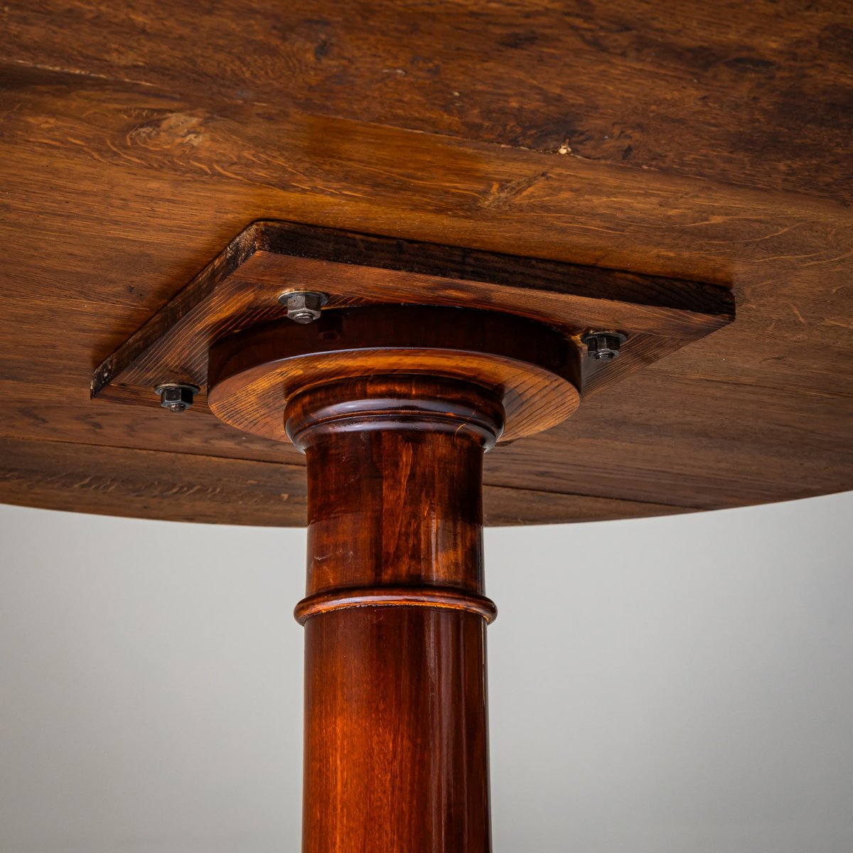 Table basse en acajou, probablement d'Autriche, XIXe siècle-photo-4