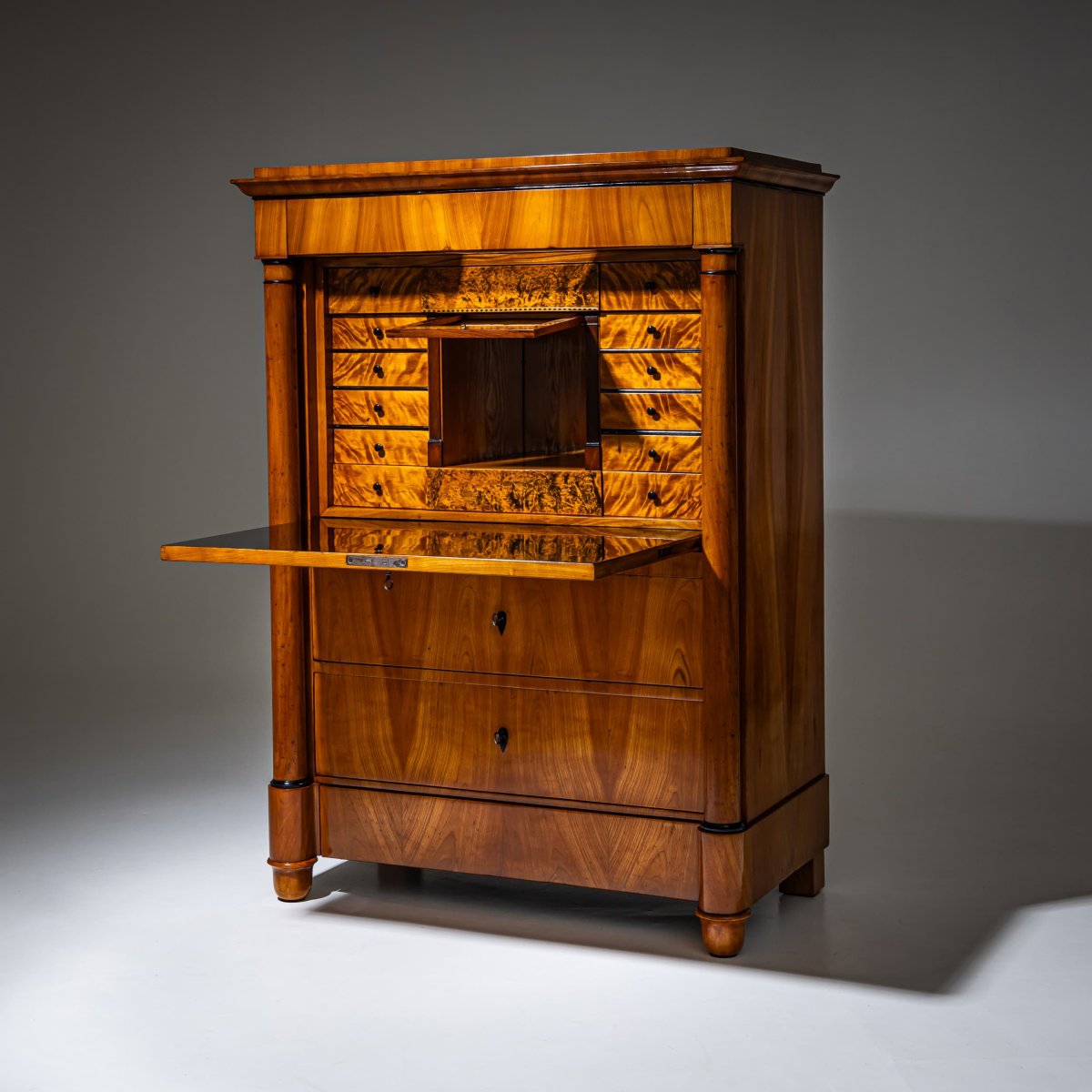 Secrétaire de style Biedermeier, Allemagne centrale, vers 1830-photo-6