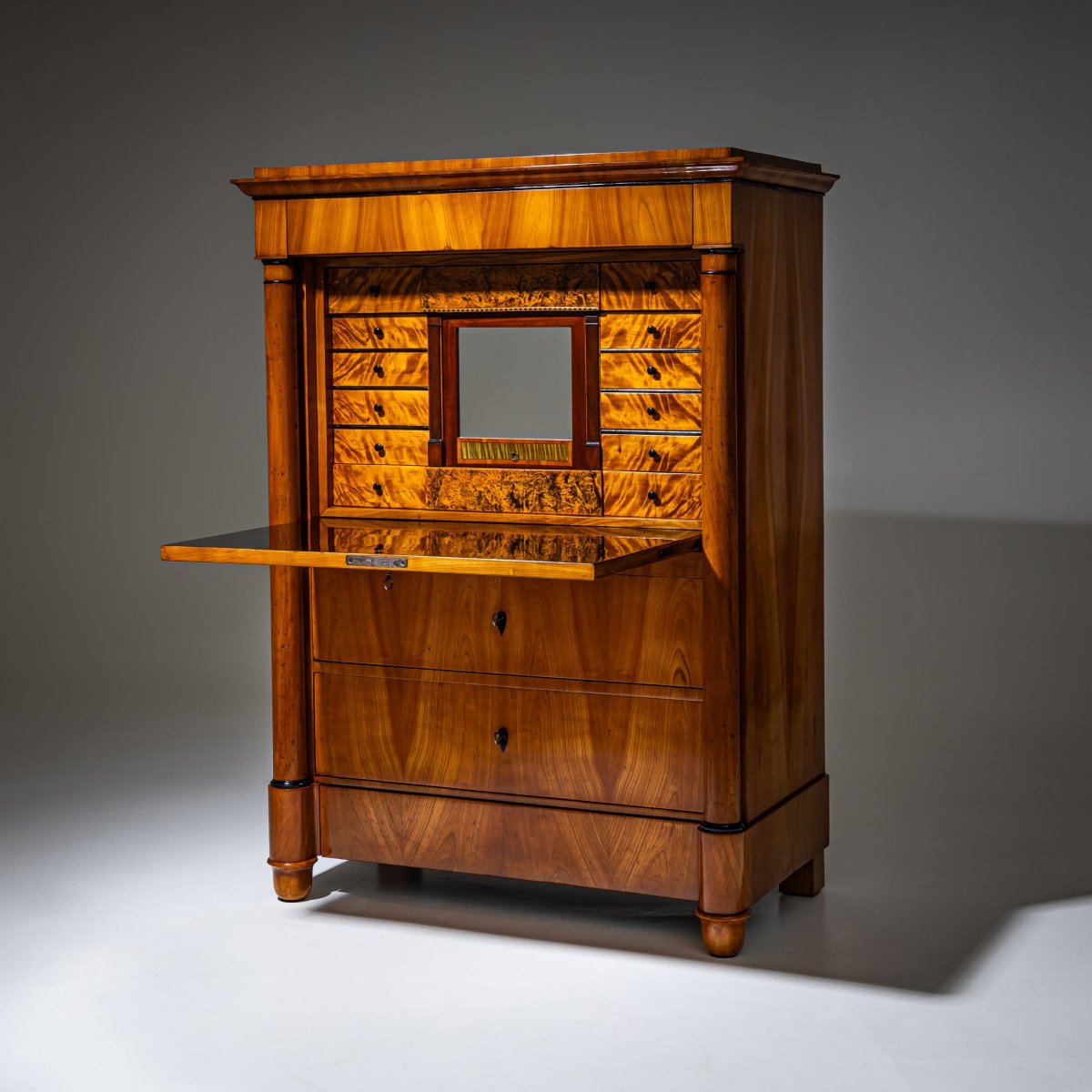 Secrétaire de style Biedermeier, Allemagne centrale, vers 1830-photo-3