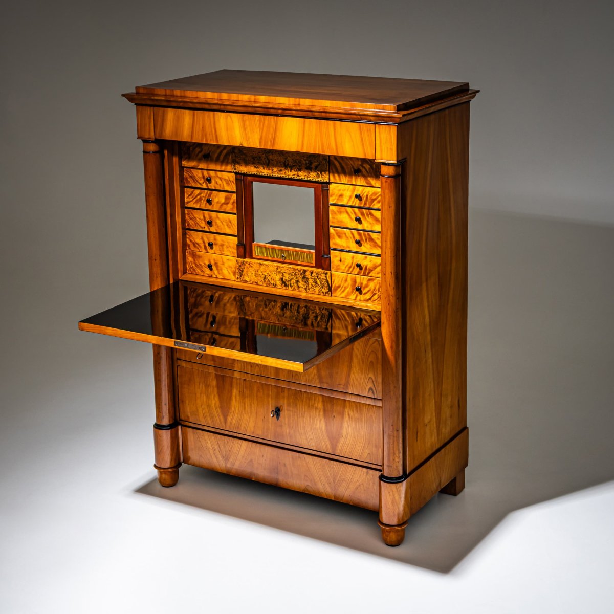 Secrétaire de style Biedermeier, Allemagne centrale, vers 1830