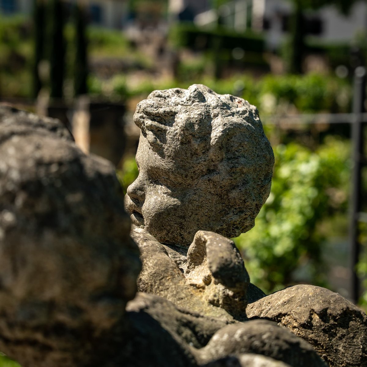 “playing Putti,” Stone Cast, Probably Late 20th Century-photo-2