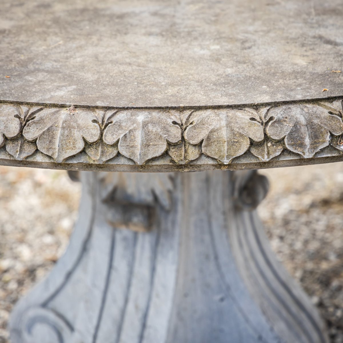 Table de jardin en pierre naturelle, XXIe siècle-photo-3