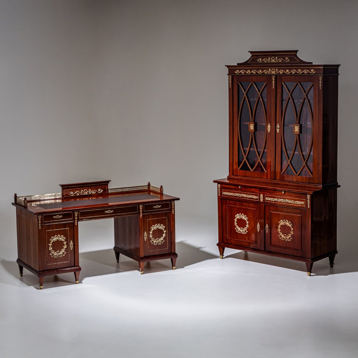 Bureau de style Empire, fin du XIXe siècle-photo-2