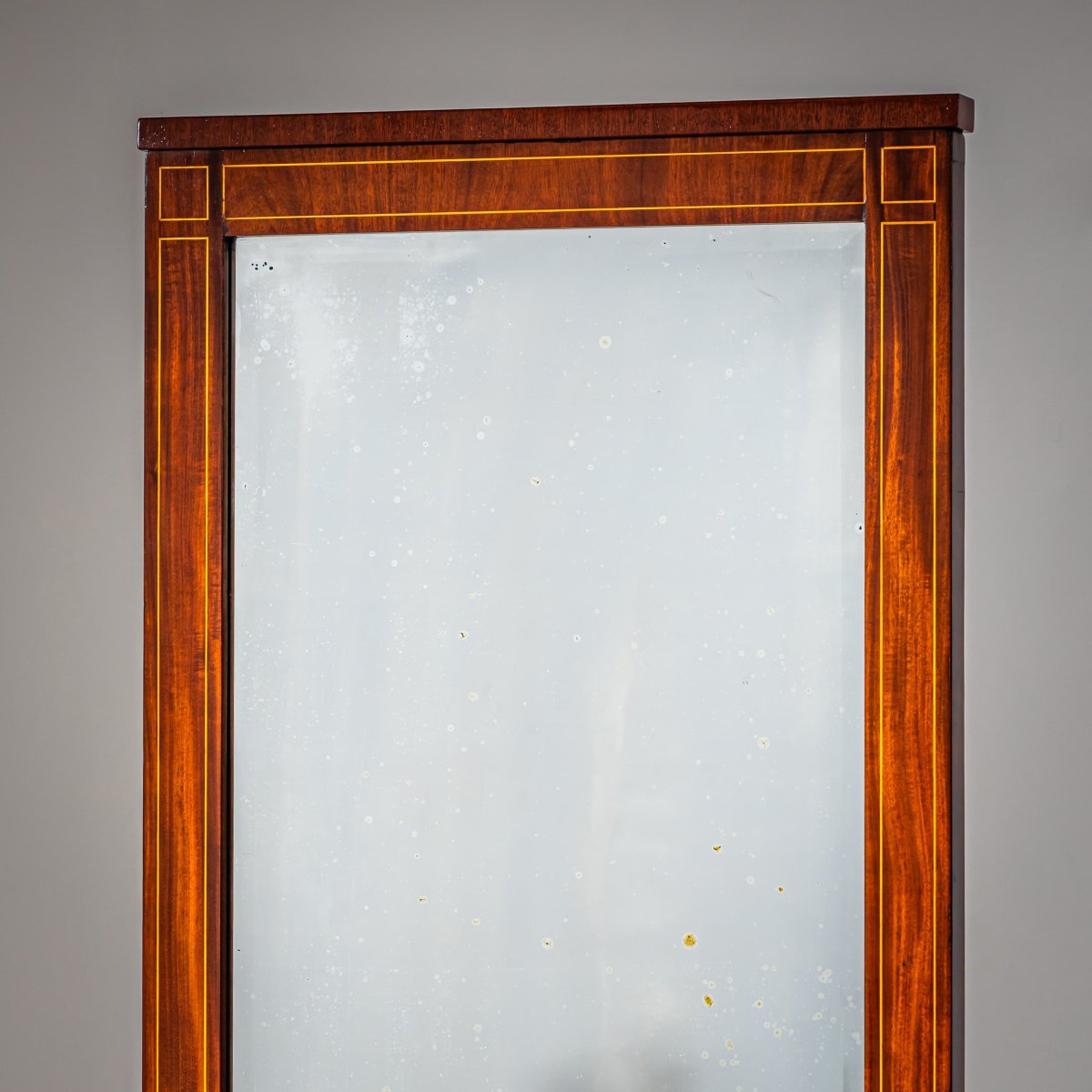 Biedermeier-style Mahogany Hall Mirror With Console, Northern Germany, Circa 1830-photo-2