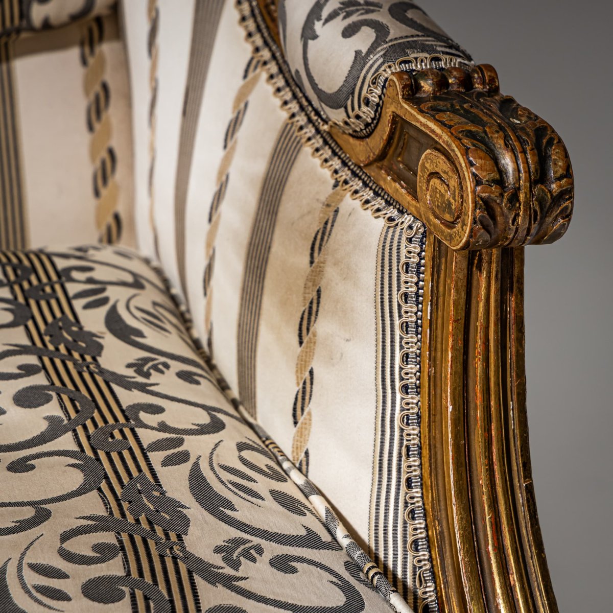 Fauteuil de style Louis XVI, France, seconde moitié du XIXe siècle-photo-3