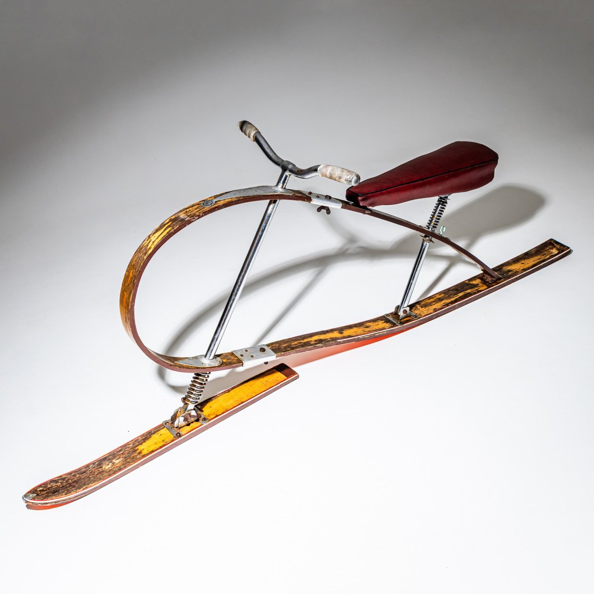 Ski-Bob d'époque, Allemagne de l'Ouest, années 1960-photo-4