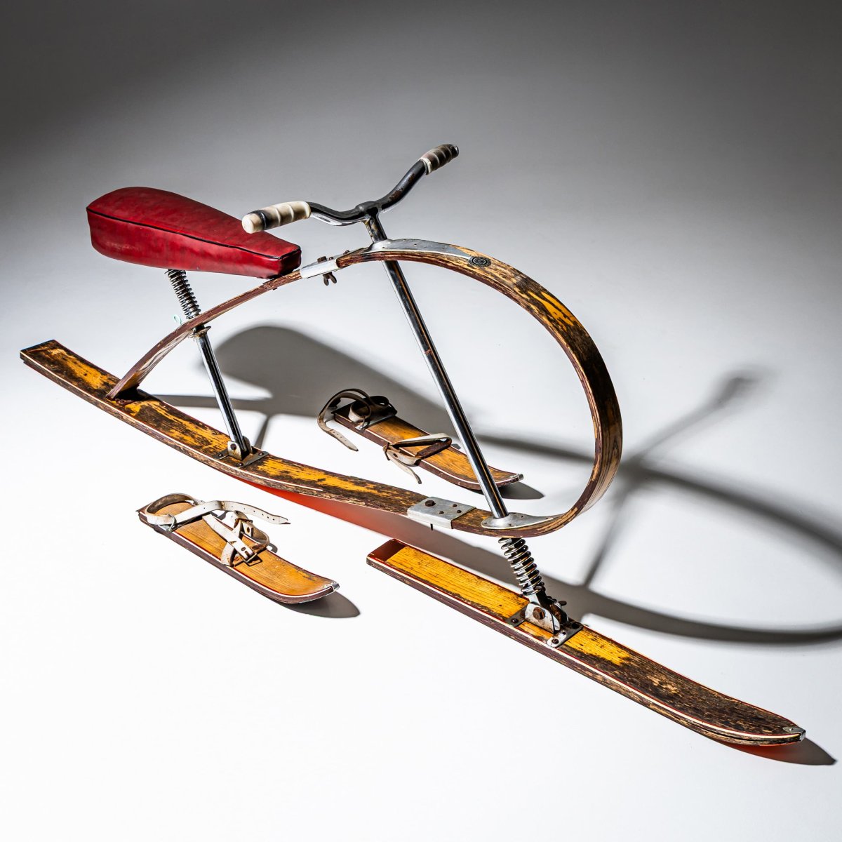 Ski-Bob d'époque, Allemagne de l'Ouest, années 1960-photo-5