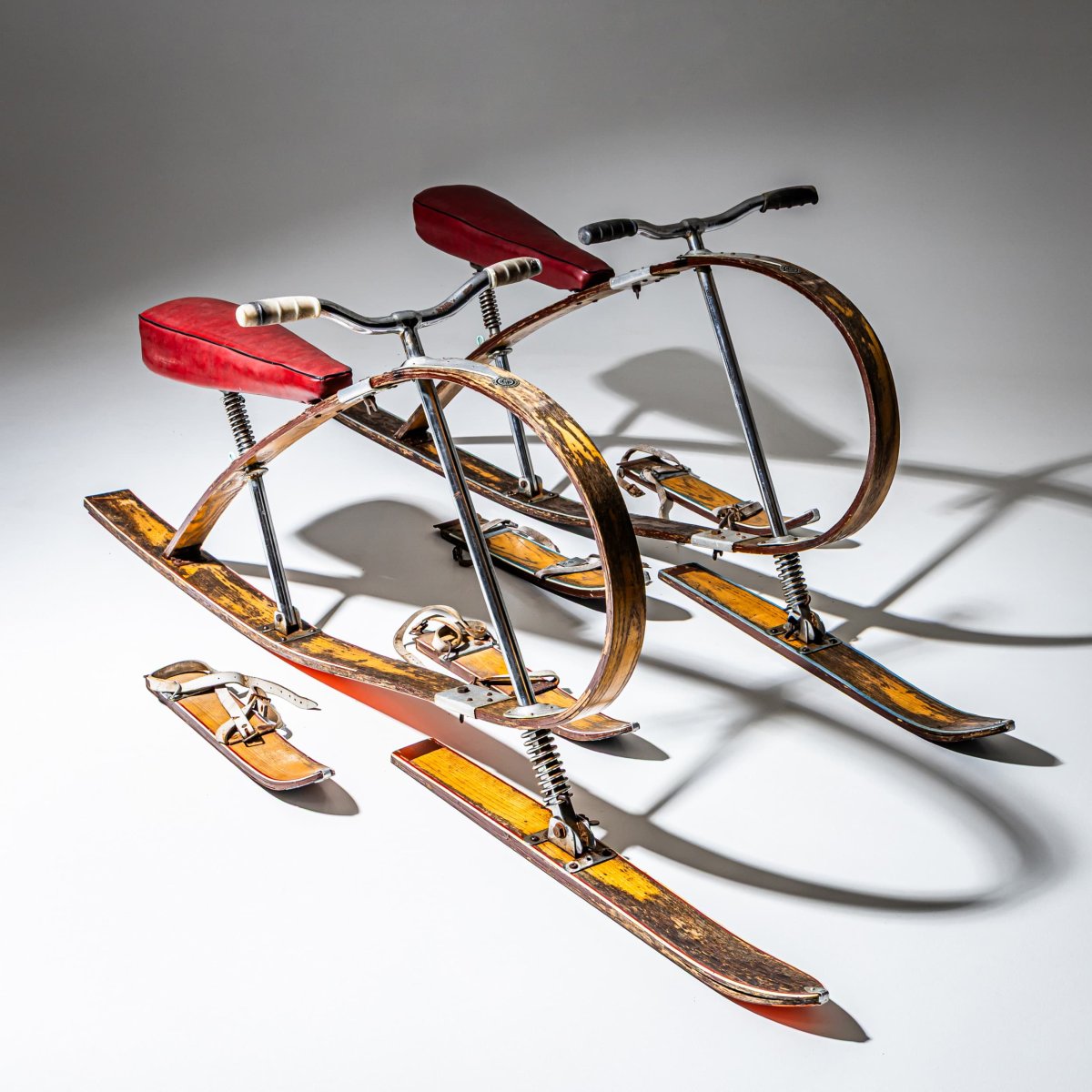 Ski-Bob d'époque, Allemagne de l'Ouest, années 1960-photo-6
