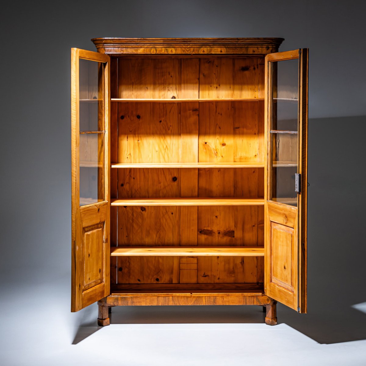 Bibliothèque de style Biedermeier, sud de l'Allemagne, vers 1830-photo-4