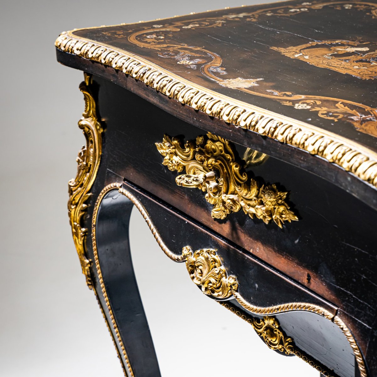 Napoleon III Dressing Table, France, Mid-19th Century-photo-3