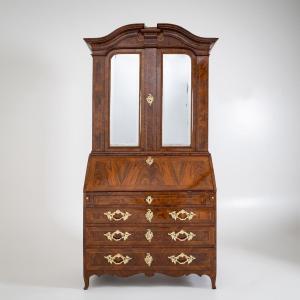 Baroque Secretary Desk, Saxony, Mid-18th Century