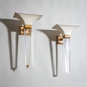 Pair Of Sigma L2 Wall Sconces, Italy, Late 20th / Early 21st Century