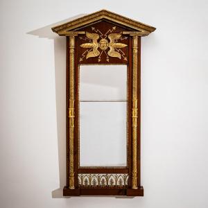 Miroir « Empire » de Johan Martin Berg, Göteborg / Suède, début du XIXe siècle