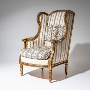 Armchair In The Louis XVI Style, France, 2nd Half 19th Century