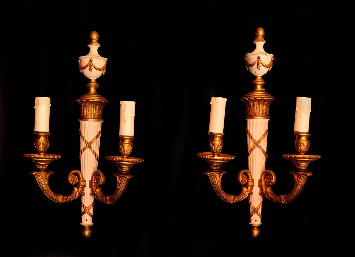 Paire d'appliques