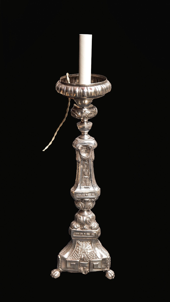 Paire de candélabres-photo-2