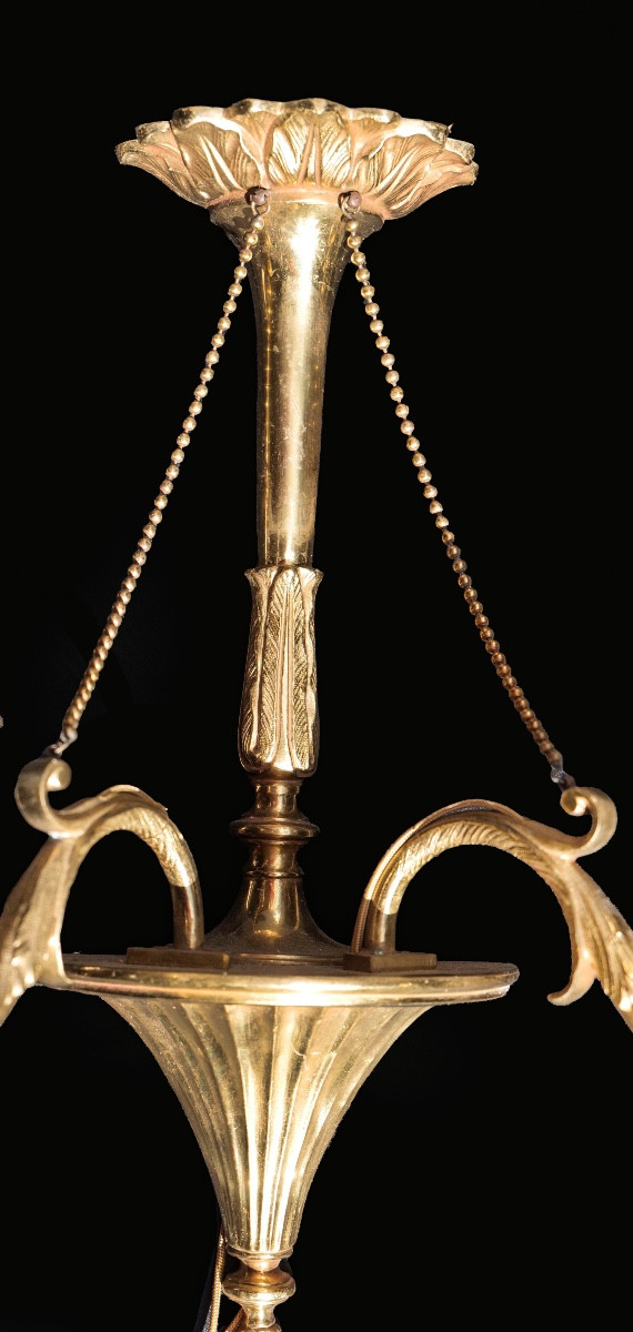 Paire d'appliques en bronze, XXème-photo-2