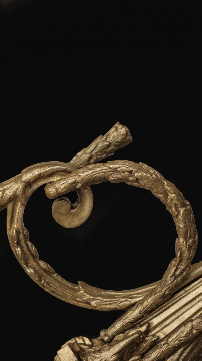 Paire d'appliques en bronze, XIXème-photo-4