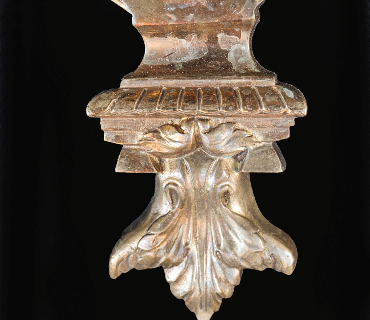 Paire d'appliques en bronze, XIXème-photo-3