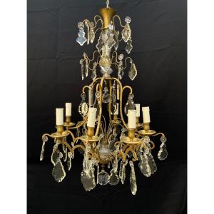 Cage Chandelier, Late 19th Century